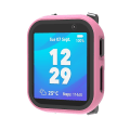 Miniatyrbild 3 av 5: För Xplora X6 Play Full Edge-screen Protector Watch Bumper-shell Dammtät cover Blue