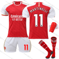 Miniatyrbild 3 av 4: 2324 Arsenal Hemma Red Set nr 7 Sacca 8 Erdegao 9 Hotsus 11 Martinelli fotbollskit 24 Arsenal Home Style 11 # 18