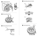 Miniatyrbild 4 av 5: 4 st bildäckstrycksmätare sensor Tpms 7pp907275f för - A4 B7 B8 A6 A8 D4 R8 S4 - 433mhz black none
