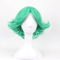 Miniatyrbild 1 av 4: Anime One Punch Man Terrible Tornado Cosplay Kostym Senritsu No Tatsumaki Peruk Sexig Svart Klänning Halloween Uniform för Barn Vuxen S Wig