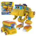 Miniatyrbild 2 av 4: Nyaste Abs Min Deformation Gogo Dino Actionfigurer Rex Transformation Bil Flygplan Motorbåt Kran Dinosaurieleksaker för barn C With Box Locky