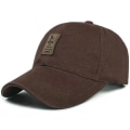 Miniatyrbild 1 av 4: Sandwich Bill Dad Hats Herr cap med lapp Beige Brun Röd Svart Armégrön Vit Grå Khaki Brown