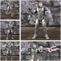 Miniatyrbild 4 av 4: Zd Toys Marvel Iron Man Mk1 Mk2 Mk3 Mk4 Mk5 Mk6 Mk7 Mk42 Mk43 7&quot; Film Actionfigur Iron-man Mark 1 2 3 4 5 6 7 42 43 Legends C WM-MK1 B - Boxed