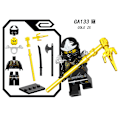 Miniatyrbild 4 av 5: Fantom ninja byggklossar set