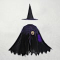 Miniatyrbild 3 av 4: Barn Häxa Kostym Flickor Saga Trollkarl Klänning Barn Halloween Pumpa Kläder Baby Fladdermus Spindel Fest Cosplay Outfit 2-15T DV16A0 12-13 Years