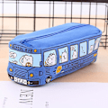 Miniatyrbild 1 av 5: Papperslåda för studenter Buss Papperslåda för små djur Tecknad animeringslåda för brevpapper (blå) null none