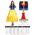 Miniatyrbild 1 av 4: Kvinnors Halloween Prinsessklänningar Karneval Bal Maskeraddräkt Cosplay Elsa Drottning Vit Snöprinsessklänning Dam Födelsedagspresent S Velvet Snow W-Y782