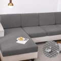 Miniatyrbild 1 av 4: Vattentät cover för vardagsrum Stretch jacquard sofföverdrag Billig sofföverdrag Delikat sofföverdrag för hem Hotell C 2RD(95-135cm) Light gray