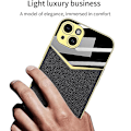 Miniatyrbild 2 av 4: Gkk Stötsäker Case För Iphone 14 Plus Case Tpu+pc+pu Läder galvanisering Cover Carbon Fiber