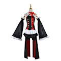 Miniatyrbild 1 av 4: Krul Tepes Cosplay Kostym Anime Seraph of The End Owari No Seraph Krul Tepes Cosplay Peruk Häxa Vampyr Klänning Halloween Kläder M Only Costume