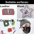 Miniatyrbild 5 av 5: Rhinestone Setter, Applicator Toolkit, Hot Fixed Wand Bedazzler Kit, 4080st, Ab Crystal, Clear, 14 färger, 7 tips, 4 Gems storlekar, pincett, null none