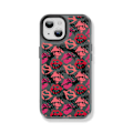 Miniatyrbild 4 av 5: Creative Painted Pattern Matte Hudvänlig Magsafe magnetiskt phone case Lämplig för Iphone och andra modeller Style F Transparent Svart Ypcx