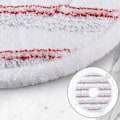 Miniatyrbild 2 av 5: 3st mopppåfyllning för Vileda Spin And Clean Mopp, Byte av spinnmopphuvud, tvättbart återanvändbart mikrofibermopphuvud red