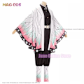 Miniatyrbild 3 av 4: Shinobu Adult Kids Kochou Anime Cosplay Kostym Kanae Cosplay Kläder Fjäril Klämma Kvinnor Uniform Slayer Kappa Halloween Outfit kid 120 Hairclip a only
