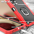 Miniatyrbild 5 av 5: Case för Samsung A12 5G Case, Galaxy A12 Case, Allytech Slim Fit Rugged 3-lagers stötsäkert skydd Hybrid Kickstand Phone case Cover för red+black