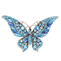 Miniatyrbild 1 av 5: Brosch Utsökt Design Modedekoration Retro Metallsmycken Tillbehör för kläder Blue