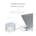 Miniatyrbild 4 av 5: A10 Metal Portable Mini Bluetooth-högtalare - Silver