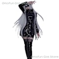 Miniatyrbild 2 av 4: Kvinnlig Gojo Satoru Cosplay Kostym Peruk Genderswap Svart Kostym Halloween Anime Comic Event Fest Fancy Kläder för Kvinnor XXL Lenses
