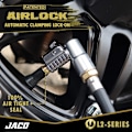 Miniatyrbild 4 av 6: JACO Lightning L2-serien däckluftchuck - 1/4&#34; F-NPT | Open Flow (2-pack)