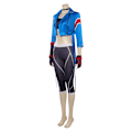 Miniatyrbild 2 av 3: Game Fighter 6 Cammy Jamie Chunli Manon Cosplay Kostym Rock Väst Byxor Kvinnor SF Outfits Full Set Halloween Karneval Festdräkt L Cammy 1