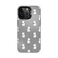 Miniatyrbild 1 av 5: Tecknad Frosted Dubbellager Färg Silver Phone Case Iphone 15 Case Case Stil G Svart Ypmd0838
