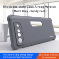 Miniatyrbild 2 av 5: Imak Tpu phone case för Asus Rog Phone 7 Pro / Phone 7 Ultimate 5g, matt finish beläggning Baksida Cover Grey