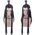 Miniatyrbild 1 av 4: Wei Wuxian/Lan Wangji Cosplay-dräkter Ancient Mo Dao Zu Shi Grandmaster of Demonic Cultivation Halloween-dräkt Peruker C89K223 L PL-512 Lan Wangji