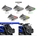 Miniatyrbild 4 av 5: Vindruta för Yamaha Mt-09/sp Fz-09 2017-2020 18 19 Vindruta Pare-brise Motorcykel Vindskydd Mt-09sp Mt09 Fz09 Mt Fz 09 MT-09 White