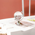 Miniatyrbild 1 av 3: Clear Crystal Globe Student Gift Silver Large Globe
