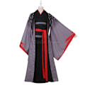 Miniatyrbild 2 av 4: Wei Wuxian/Lan Wangji Cosplay-dräkter Ancient Mo Dao Zu Shi Grandmaster of Demonic Cultivation Halloween-dräkt Peruker C89K223 XL Lan Wangji and wig
