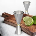 Miniatyrbild 2 av 2: Tanmeng Stainless Steel Bar Jigger Cocktail Jigger 25/50ml 30/45ml 45/60ml 60/90ml 25 50 Ml SILVER