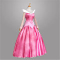 Miniatyrbild 3 av 4: 2021 Film Törnrosa Prinsessa Aurora Lyxig Fantasifull Vuxenklänning Cosplay Kostym Halloween Jul Kvinna Kappa Klänning Set M Pink Cloak and dress