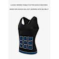 Miniatyrbild 4 av 5: Herr Body Shaping Sweat Bastu Stretch Mage Control Body Underkläder Tight Shapewear Black M