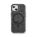 Miniatyrbild 3 av 4: Creative Painted Pattern Matte Hudvänlig Magsafe magnetiskt phone case Lämplig för Iphone och andra modeller Style C Transparent Ypcx0002