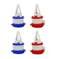 Miniatyrbild 3 av 4: 4st Låda Dryckespip Pourer Portabel Dryckesflaska Splitter Dryckeväxlingslock null none