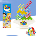 Miniatyrbild 2 av 5: 48 st Tetra Tower Balance Stacking Blocks-spel, brädspel för 2 spelare+ familjespel Hwy null none
