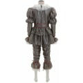 Miniatyrbild 3 av 4: Pennywise Clownkostym för män Set Cosplaydräkt Vuxna Kläder Kläder Halloweenfest Tmall L