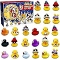 Miniatyrbild 1 av 3: Rubber Duck Advent Calendar 2023, Baby Advent Calendar 2023, Christmas Rubber Ducks Countdown adventskalender, Söt leksak adventskalender för