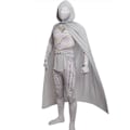 Miniatyrbild 1 av 4: Herr Moon Knight Superhjälte Cosplay Party Kostym Jumpsuit+kappa+bälte+huvudbonader Outfits Set Presenter 170