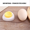 Miniatyrbild 3 av 5: Magnetisk Äggpickare för Råa Ägg, med Magnetisk Bas och Säkerhetslås, Hårdkokt Äggskalare, 2-pack 2 Pack