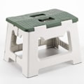Miniatyrbild 1 av 5: Hopfällbar Pall, 9'' Hopfällbar Stegpall, Lättviktig Liten Hopfällbar Stegpall med Handtag, (Grön) Green