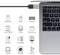 Pikkukuva 2 / 5: USB C - USB -sovitin, USB-C - USB 3.0 -sovitin, USB Type-C - USB -sovitin, 4/3 - USB-naaras -sovitin MacBook Pro 2021:lle, MacBook Air 2020:lle, iPad Pro 2021:lle silver