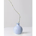 Miniatyrbild 1 av 5: Blomsterarrangemang Ikebana Knoppvas Hydroponisk Macaron Färgglad Keramisk Dekorativ Vas (Blå) Blue