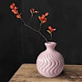 Miniatyrbild 4 av 5: Ikebana Vas Knopp Blomsterarrangemang Hydroponisk Macaron Färgglad Keramisk Dekorativ Vas (Rosa) Pink