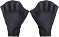 Simhandskar med simhud simutrustning anknäbbsformade paddlingshandskar för handflatan dykhandskar med simhud, storlek M. 1pcs