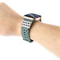 Miniatyrbild 3 av 5: Dekorativa berlocker ringar öglor kompatibla med iWatch Series 10 9 8 7 SE 6 5 4 3 2 1 Klockarmband Metallring Berlocker Tillbehör (Inget Armband)