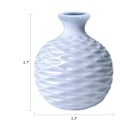 Miniatyrbild 2 av 5: Blomsterarrangemang Ikebana Knoppvas Hydroponisk Macaron Färgglad Keramisk Dekorativ Vas (Blå) Blue