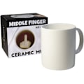 Miniatyrbild 4 av 5: Keramisk te-/kaffemugg med 3D-interiördesign 9 x 8,5 x 9 cm (LÅNGFINGER) 300 ml