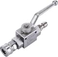 Tool Daily Högtryckstvätt Kulventil Kit, 3/8 Tum Snabbkoppling för Högtryckstvättslang, 4500 PSI