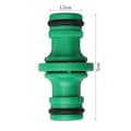 Miniatyrbillede 3 af 5: Pieces Dobbelt Rørforbinder, Dobbelt Han Rørforbinder Rørfittings til Samling af Rør (Grøn)